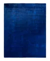 Adorn Hand Woven Rugs Fine Vibrance M999 7'10''x10'3'' Area Rug In Blue
