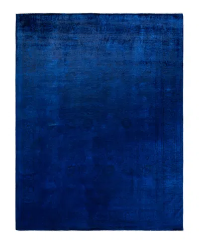 Adorn Hand Woven Rugs Fine Vibrance M999 7'10''x10'3'' Area Rug In Blue