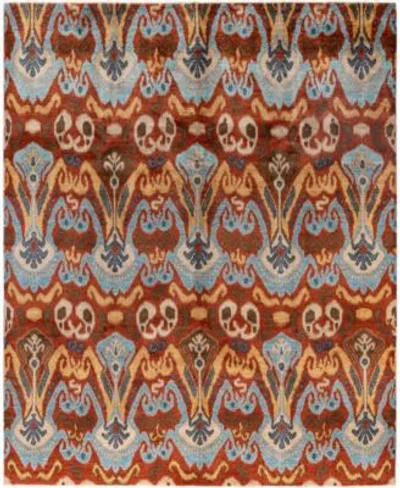Adorn Hand Woven Rugs Indian Oak M5964 Rug Collection In Red