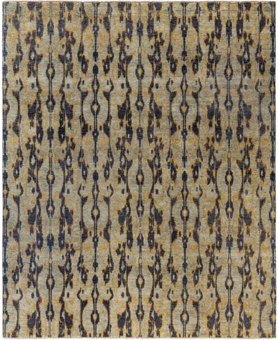 Adorn Hand Woven Rugs , Indian Oak M5996 8'3"x9'10" Area Rug In Black