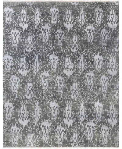 Adorn Hand Woven Rugs , Indian Oak M6243 8'1"x10'2" Area Rug In Gray