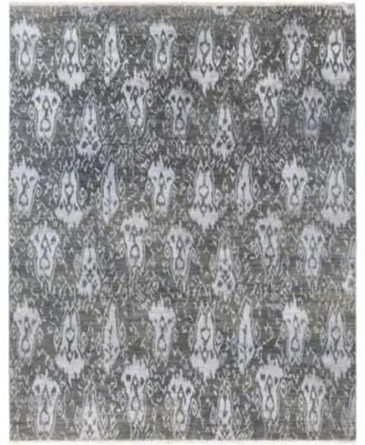 Adorn Hand Woven Rugs Indian Oak M6243 Rug Collection In Gray