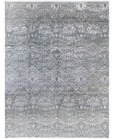 Adorn Hand Woven Rugs , Indian Oak M6264 8'10"x11'10" Area Rug In Gray