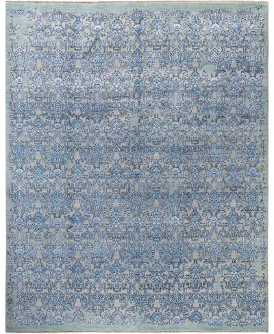 Adorn Hand Woven Rugs , Indian Oak M6494 8'2"x10'3" Area Rug In Green