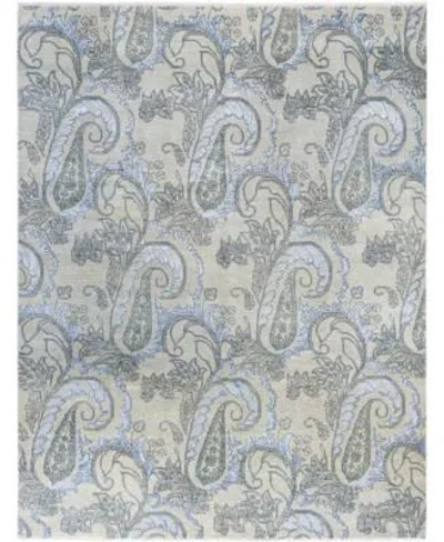 Adorn Hand Woven Rugs Indian Oak M6507 Rug Collection In Gray