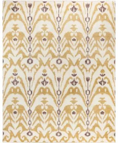Adorn Hand Woven Rugs Indian Oak M6573 Rug Collection In White