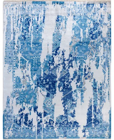 Adorn Hand Woven Rugs , Indian Oak M7166 8'1"x10'1" Area Rug In White