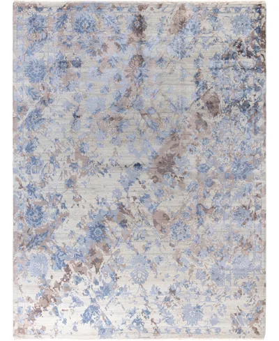 Adorn Hand Woven Rugs , Indian Oak M7179 9'3"x12'2" Area Rug In Gray