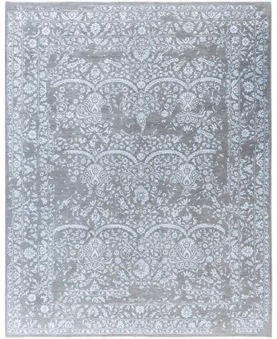 Adorn Hand Woven Rugs , Indian Oak M7367 8'1"x10'1" Area Rug In Gray
