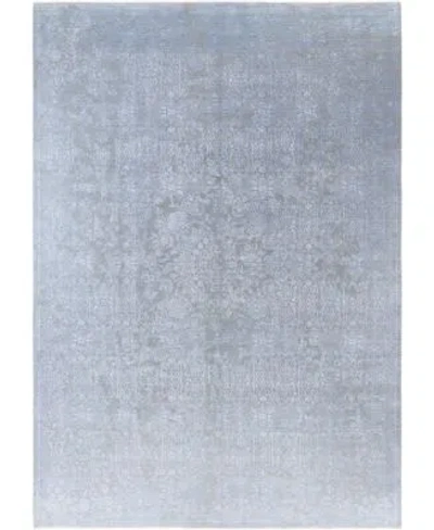 Adorn Hand Woven Rugs Indian Oak M7623 Rug Collection In Gray