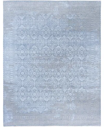 Adorn Hand Woven Rugs , Indian Oak M7703 8'2"x10'2" Area Rug In Gray