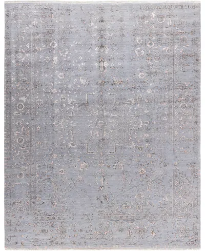 Adorn Hand Woven Rugs , Indian Oak M7737 8'2"x10' Area Rug In Gray