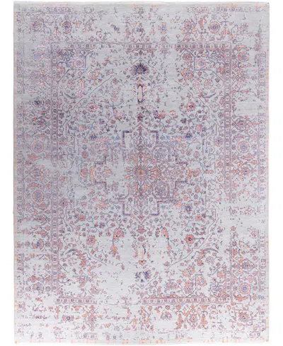 Adorn Hand Woven Rugs , Indian Oak M7803 9'x11'10" Area Rug In Gray