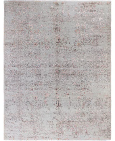 Adorn Hand Woven Rugs , Indian Oak M8034 8'2"x10'3" Area Rug In Gray