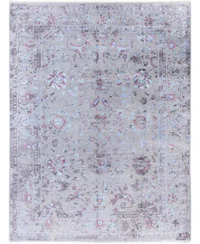 Adorn Hand Woven Rugs , Indian Oak M8186 9'1"x12' Area Rug In Gray