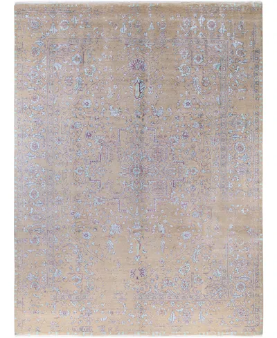 Adorn Hand Woven Rugs , Indian Oak M8643 8'10"x12'1" Area Rug In Brown
