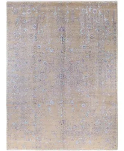 Adorn Hand Woven Rugs Indian Oak M8643 Rug Collection In Brown
