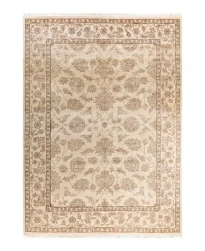 Adorn Hand Woven Rugs Indian Ooak M5666 Rug Collection In Neutral