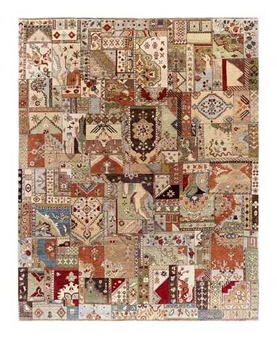 Adorn Hand Woven Rugs Indian Ooak M5757 8'3''x10'3'' Area Rug In Brown