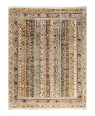Adorn Hand Woven Rugs Indian Ooak M5893 8'1''x10'4'' Area Rug In Multi
