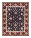 Adorn Hand Woven Rugs Indian Ooak M5918 8'1''x10'1'' Area Rug In Purple