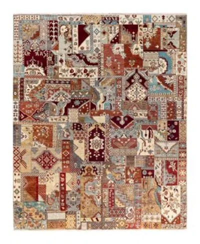 Adorn Hand Woven Rugs Indian Ooak M5944 Rug Collection In Multi
