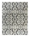 Adorn Hand Woven Rugs Indian Ooak M5996 8'1''x10'2'' Area Rug In Black