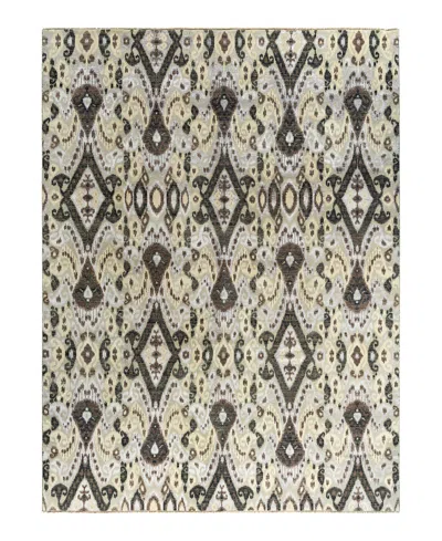 Adorn Hand Woven Rugs Indian Ooak M5996 9'2''x12'3'' Area Rug In White