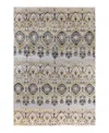 Adorn Hand Woven Rugs Indian Ooak M6011 8'10''x12'5'' Area Rug In Beige