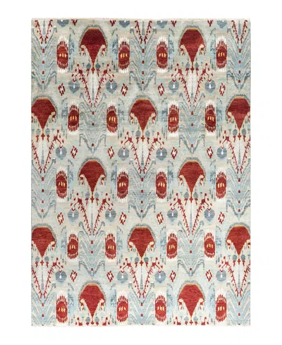 Adorn Hand Woven Rugs Indian Ooak M6013 9'1''x12'1'' Area Rug In Sand