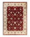 Adorn Hand Woven Rugs Indian Ooak M6027 9'1''x12'2'' Area Rug In Red
