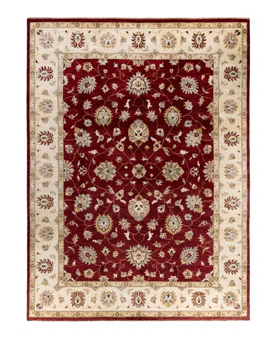 Adorn Hand Woven Rugs Indian Ooak M6027 9'1''x12'2'' Area Rug In Red