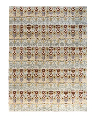 Adorn Hand Woven Rugs Indian Ooak M6073 8'x10'4'' Area Rug In Beige