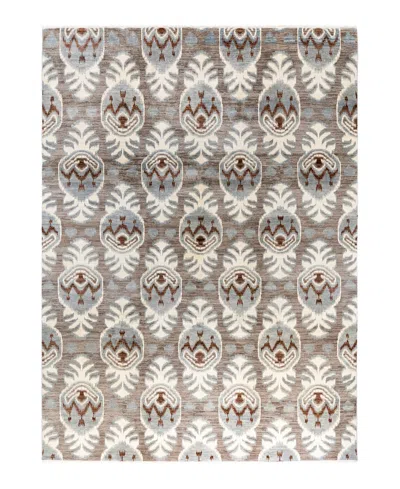 Adorn Hand Woven Rugs Indian Ooak M6133 9'1''x12'5'' Area Rug In Multi