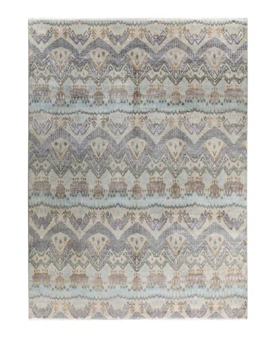 Adorn Hand Woven Rugs Indian Ooak M6193 9'x12'2'' Area Rug In Beige