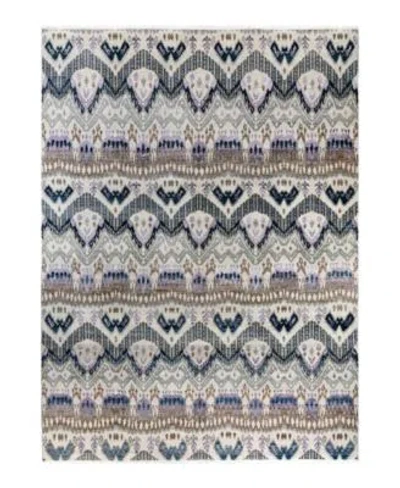 Adorn Hand Woven Rugs Indian Ooak M6243 Rug Collection In Multi