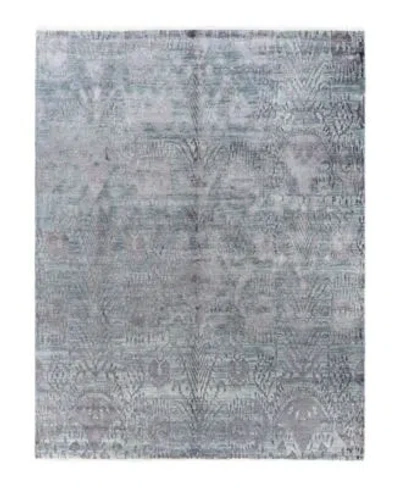 Adorn Hand Woven Rugs Indian Ooak M6313 Rug Collection In Gray