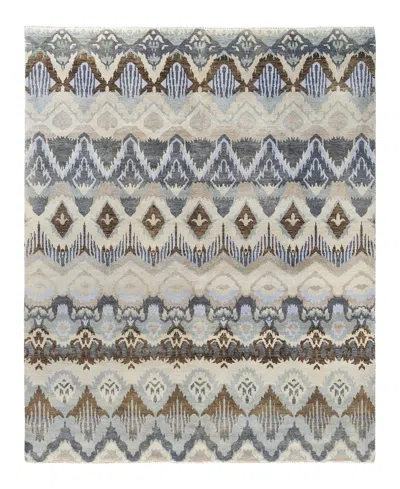 Adorn Hand Woven Rugs Indian Ooak M6362 8'x9'10'' Area Rug In Beige