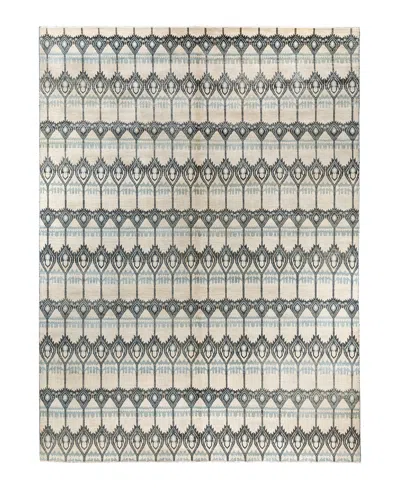 Adorn Hand Woven Rugs Indian Ooak M6376 9'1''x12'4'' Area Rug In Beige