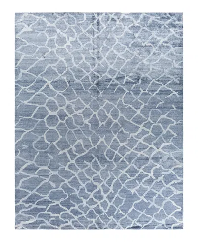 Adorn Hand Woven Rugs Indian Ooak M6531 9'2''x11'10'' Area Rug In Gray