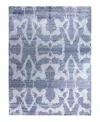 Adorn Hand Woven Rugs Indian Ooak M6612 9'2''x11'10'' Area Rug In Gray