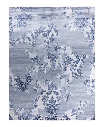 Adorn Hand Woven Rugs Indian Ooak M6816 9'2''x12'4'' Area Rug In Gray