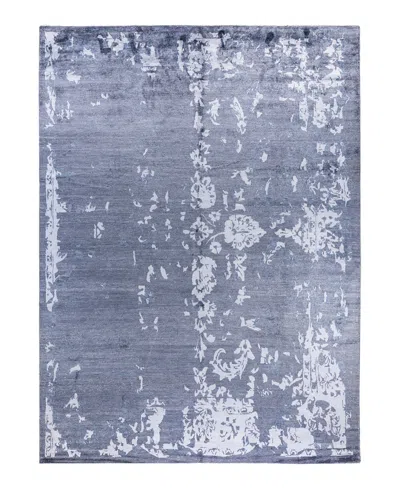 Adorn Hand Woven Rugs Indian Ooak M6851 9'2''x12'3'' Area Rug In Gray