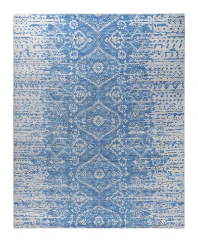 Adorn Hand Woven Rugs Indian Ooak M6874 8'1''x10'1'' Area Rug In Gray