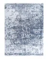 Adorn Hand Woven Rugs Indian Ooak M6891 9'2''x12'4'' Area Rug In Gray