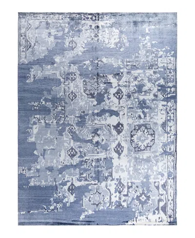 Adorn Hand Woven Rugs Indian Ooak M6917 9'3''x12'3'' Area Rug In Ivory