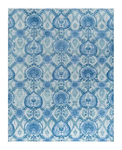 Adorn Hand Woven Rugs Indian Ooak M6993 9'1''x12'3'' Area Rug In Blue