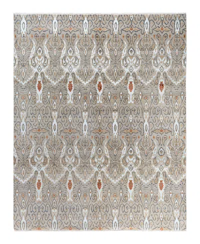 Adorn Hand Woven Rugs Indian Ooak M7004 8'1''x10'2'' Area Rug In Brown