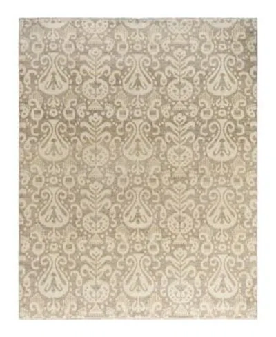 Adorn Hand Woven Rugs Indian Ooak M7052 Rug Collection In Neutral