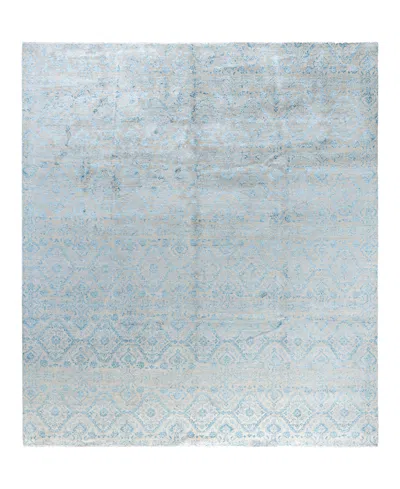 Adorn Hand Woven Rugs Indian Ooak M7122 9'x10'2'' Area Rug In Beige